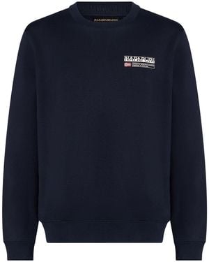 Napapijri Sweatshirt Cotton, Polyester - Blue