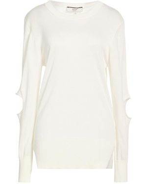 Akep Cream Sweater Viscose, Merino Wool, Polyamide - White