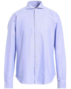 Mosca_ Sky Shirt Cotton - Blue