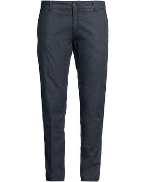 TELAMIRA Pants Cotton, Elastane - Blue