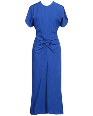 Victoria Beckham Bright Maxi Dress Viscose - Blue