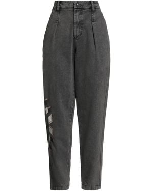 Rebel Queen Jeans - Grey