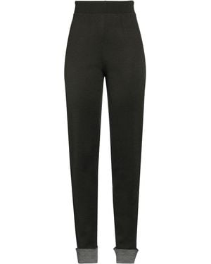 Cashmere Company Trousers Merino Wool, Elastane - Black