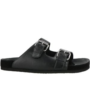 Isabel Marant Sandals Lambskin, Cow Leather - Black