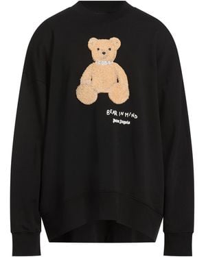 Palm Angels Sweatshirt Cotton - Black