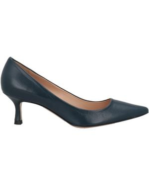 Elleme Court Shoes Leather - Blue