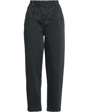 Blauer Trousers Cotton, Elastane - Blue