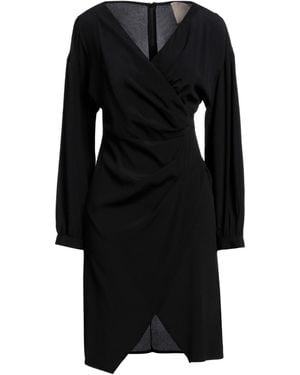 Semicouture Mini Dress - Black