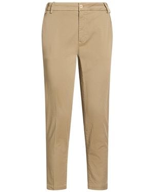 Teleria Zed Pants Cotton, Polyester, Elastane - Natural