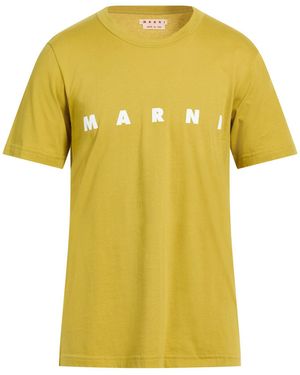 Marni T-Shirt Cotton - Yellow