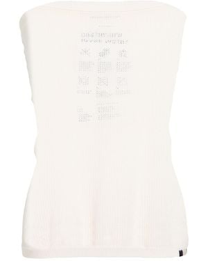 Extreme Cashmere Top - Blanc