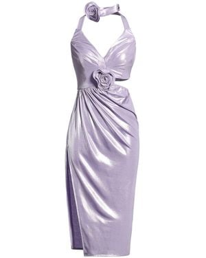 EUREKA by BABYLON Midi Dress Polyester, Elastane - Purple
