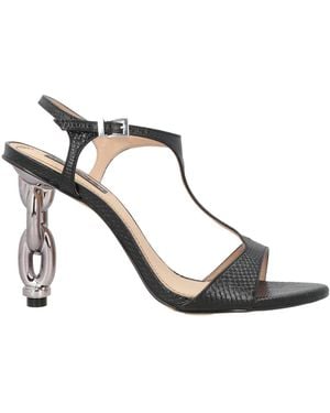 Werner Sandals Leather - Black