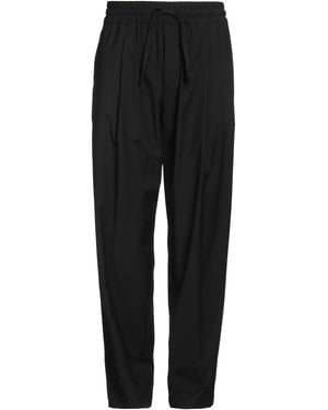 hinnominate Trousers Polyester, Viscose, Elastane - Black