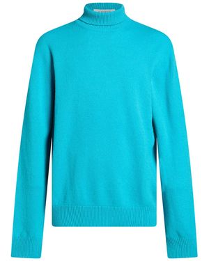 Laneus Turtleneck - Blue