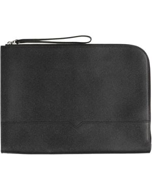Valextra Document Holders - Black
