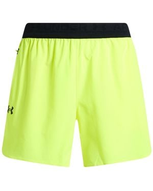 Under Armour Shorts & Bermuda Shorts Polyester, Elastane - Yellow