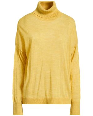 CROCHÈ Turtleneck Wool, Acrylic - Yellow
