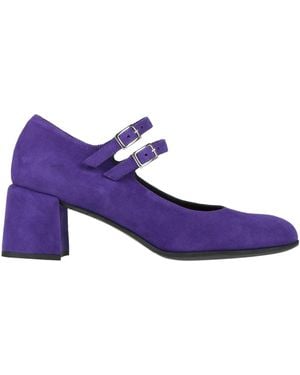 Bruglia Pumps Leather - Purple