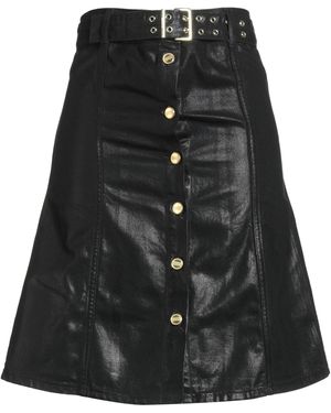 Ganni Denim Skirt Organic Cotton - Black