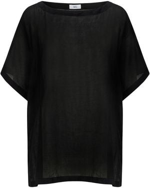 ANNAGRETA Top Cotton - Black