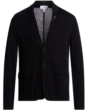 Lardini Blazer Viscose, Cotton - Black