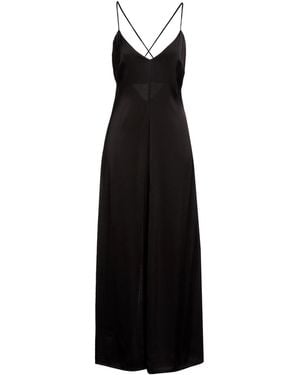 Ottod'Ame Maxi Dress Viscose - Black