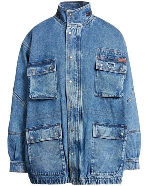 Martine Rose Denim Outerwear - Blue