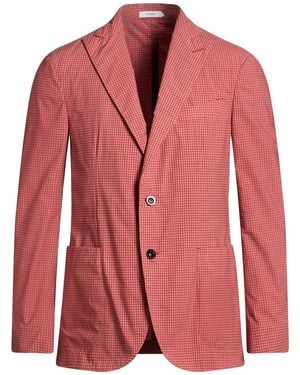 Boglioli Blazer Cotton, Polyester, Elastane - Red