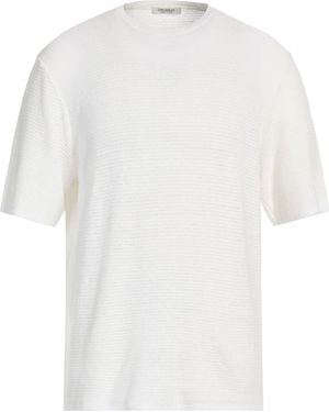 Crossley Jumper Cotton, Modal, Polyamide, Silk - White