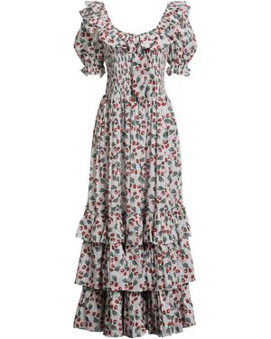 Muzungu Sisters Maxi Dress Organic Cotton - White