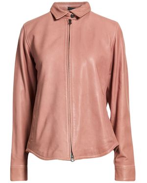 Aspesi Jacket Leather - Pink