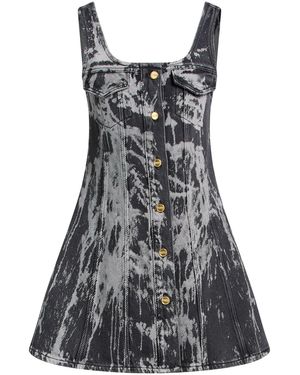 Ganni Mini Dress Organic Cotton - Black