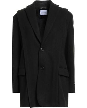 Soallure Blazer Polyester, Acrylic, Virgin Wool - Black