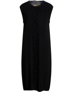 Uma Wang Midi Dress Cotton, Silk - Black