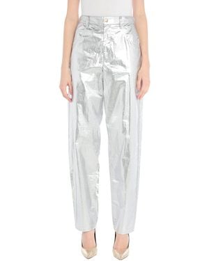 Isabel Marant Pants Cotton - Metallic