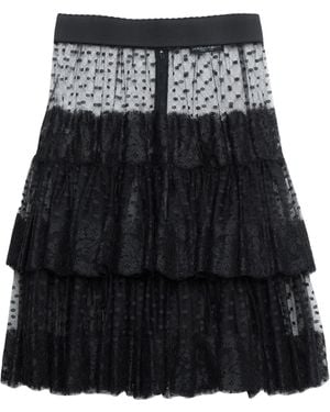 Dolce & Gabbana Gonna Midi - Nero