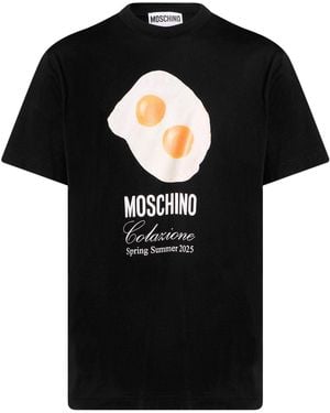 Moschino T-Shirt Cotton - Black