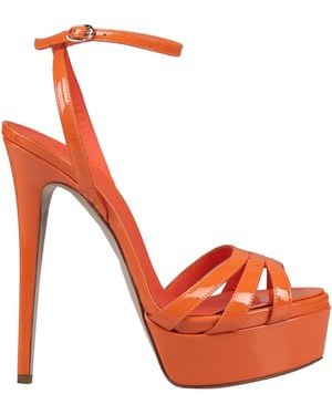 Le Silla Sandals Leather - Orange