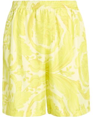 Versace Shorts & Bermuda Shorts - Yellow