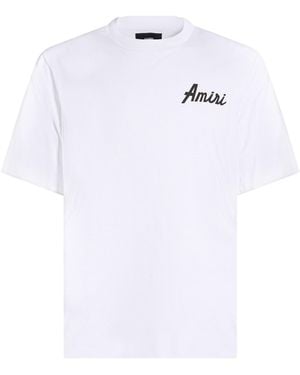 Amiri T-Shirt Cotton - White