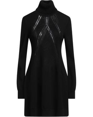 Jil Sander Mini Dress Wool, Cotton - Black