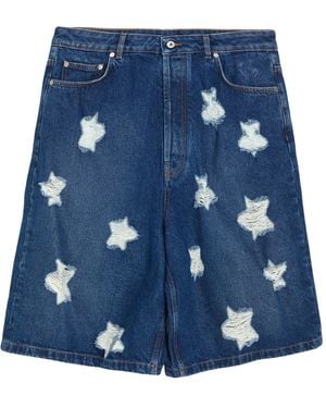 Off-White c/o Virgil Abloh Denim Shorts - Blue