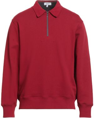 THEORY PROJECT Burgundy Sweatshirt Cotton - Red