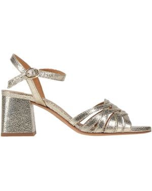Bobbies Sandals Leather - Metallic