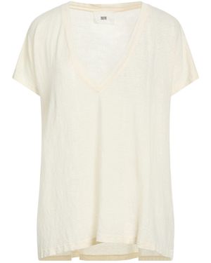 SOLOTRE T-Shirt Linen, Elastane - White