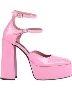 Les Petits Joueurs Court Shoes Leather - Pink