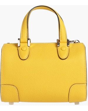 Valextra Handbag - Yellow