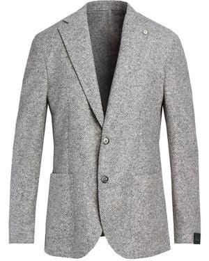 Brando Blazer Cotton, Acrylic, Polyester, Wool - Gray