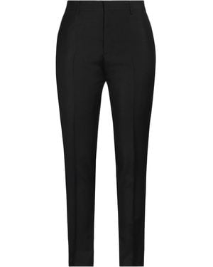 Ami Paris Pants Mohair Wool, Wool - Black